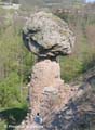 Immagine: Formazione geologica di Piana Crixia nota come il 
