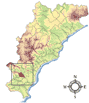 Immagine: mappa con la posizione del Comune di Arnasco