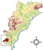 Immagine: mappa con la posizione del Comune di Casanova Lerrone