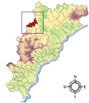 Immagine: mappa con la posizione del Comune di Cengio