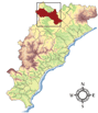 Immagine: mappa con la posizione del Comune di Dego
