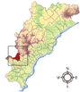 Immagine: mappa con la posizione del Comune di Erli