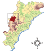 Immagine: mappa con la posizione del Comune di Murialdo