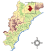 Immagine: mappa con la posizione del Comune di Pontinvrea