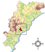 Immagine: mappa con la posizione del Comune di Tovo San Giacomo