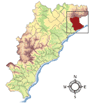Immagine: mappa con la posizione del Comune di Varazze