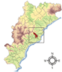 Immagine: mappa con la posizione del Comune di Vezzi Portio