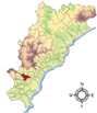 Immagine: mappa con la posizione del Comune di Zuccarello